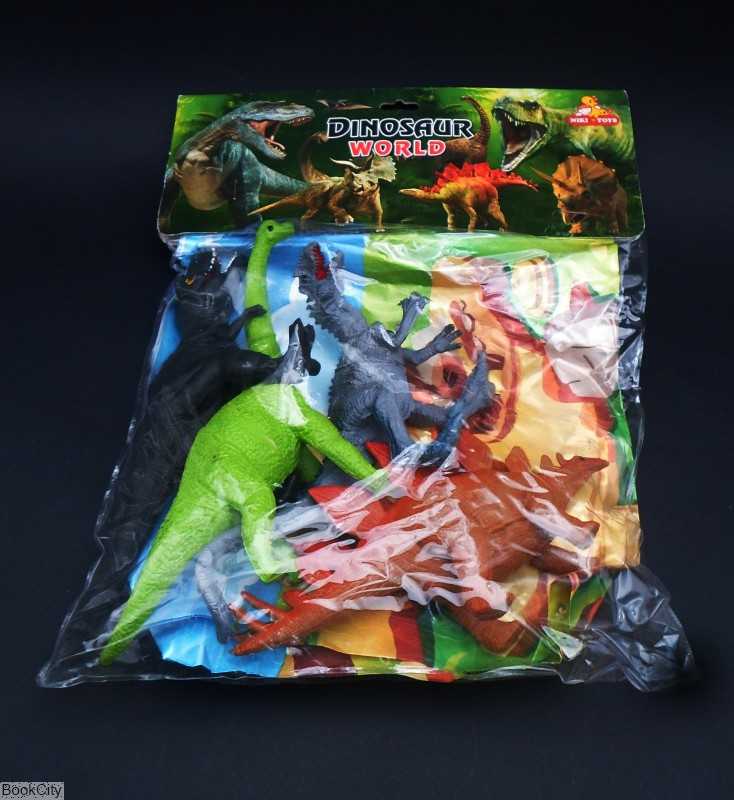 دایناسور پلاستیکی 4 عددی وکیومی NIKI Toys