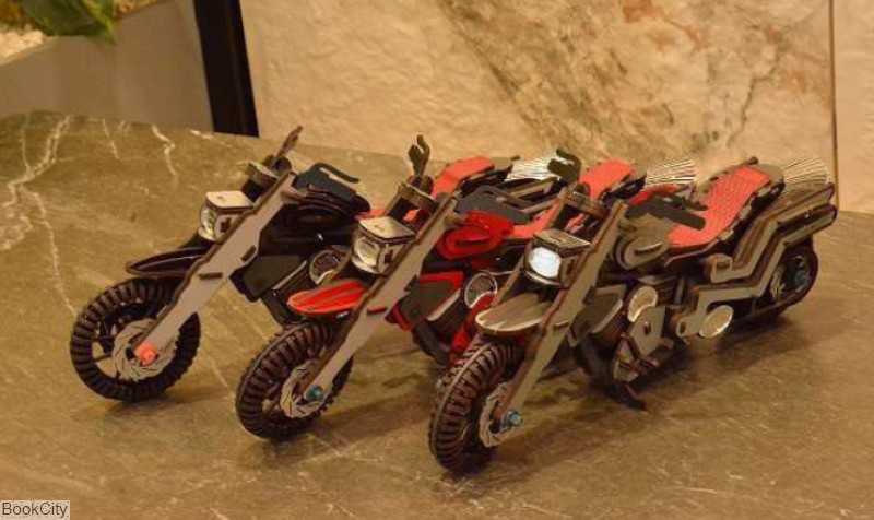 ساختنی چوبی Harley Davidson 3D 252pcs