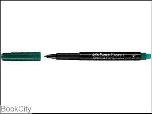 ماژیک سبز پاکن‌دار FABER CASTELL 152563 Multimark 0.1mm M