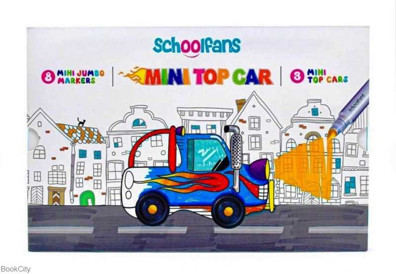 ماژیک 8 رنگ schoolfans FA92479 Mini Jumbo