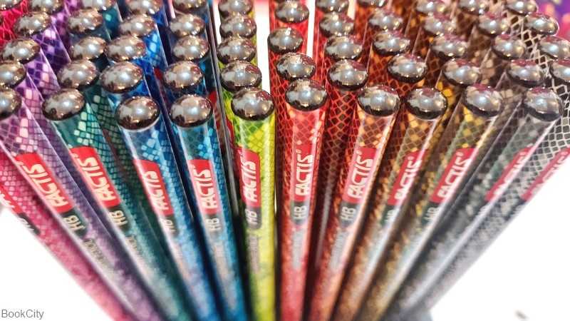 مداد مشکی HB طرح پوست مار FACTIS Graphite Pencil - 0