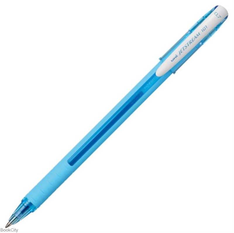 خودکار آبی بدنه آبی Uniball SX-101FL Jetstream 0.7mm