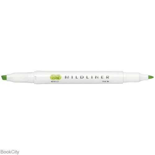 ماژیک های‌لایت 2 سر ZEBRA Mildliner Mild Citrus Green