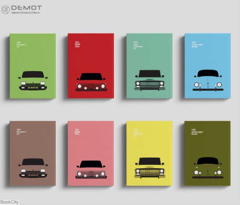 دفتر 100 برگ گالینگور DEMOT 260 Classic A5