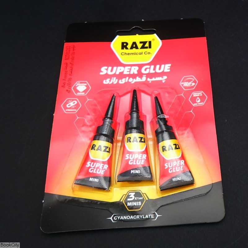 چسب قطره‌ای 3 عددی RAZI 1ml