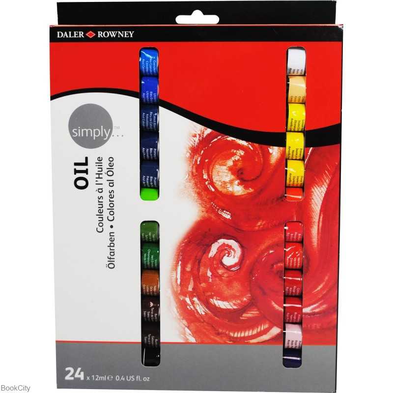 رنگ روغن 24 رنگ DALER ROWNEY 118500124