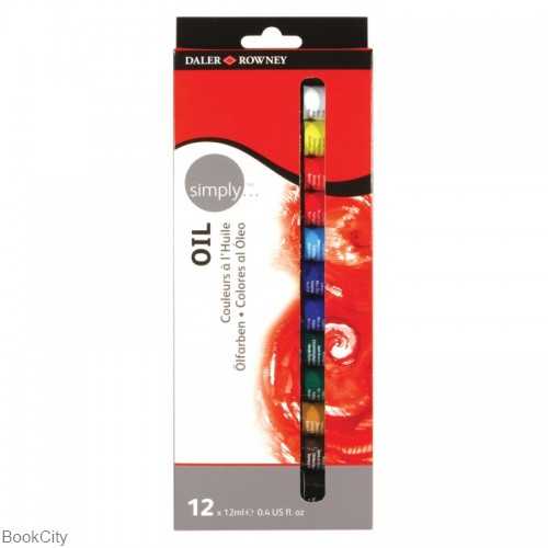 رنگ روغن 12 رنگ DALER ROWNEY 118500100