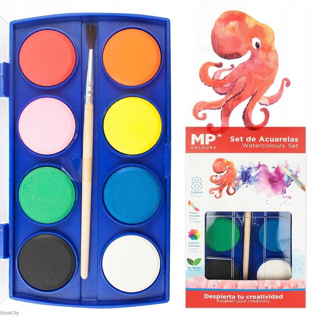 آبرنگ 8 رنگ MP 151