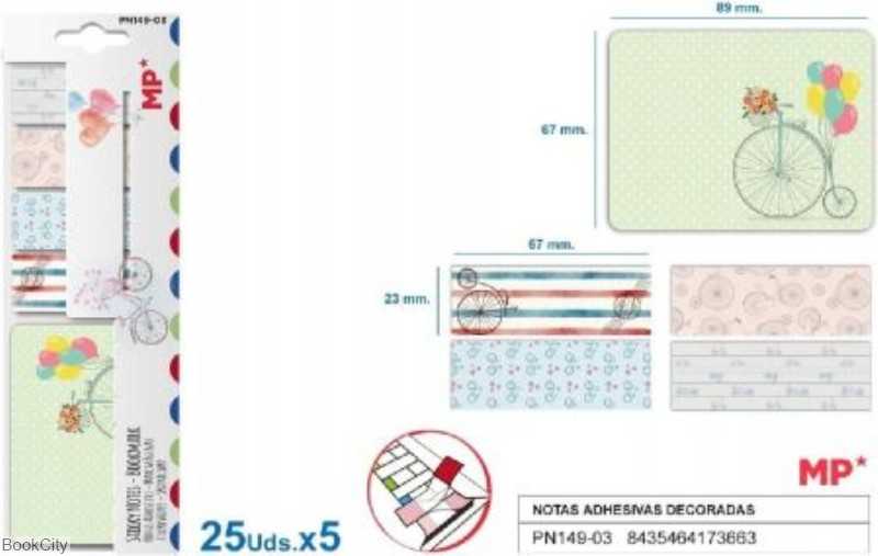یادداشت چسب‌دار ایندکس‌دار MP 149-03