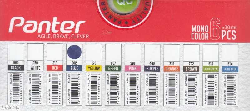 گواش نانو آبی Panter GP-711-502