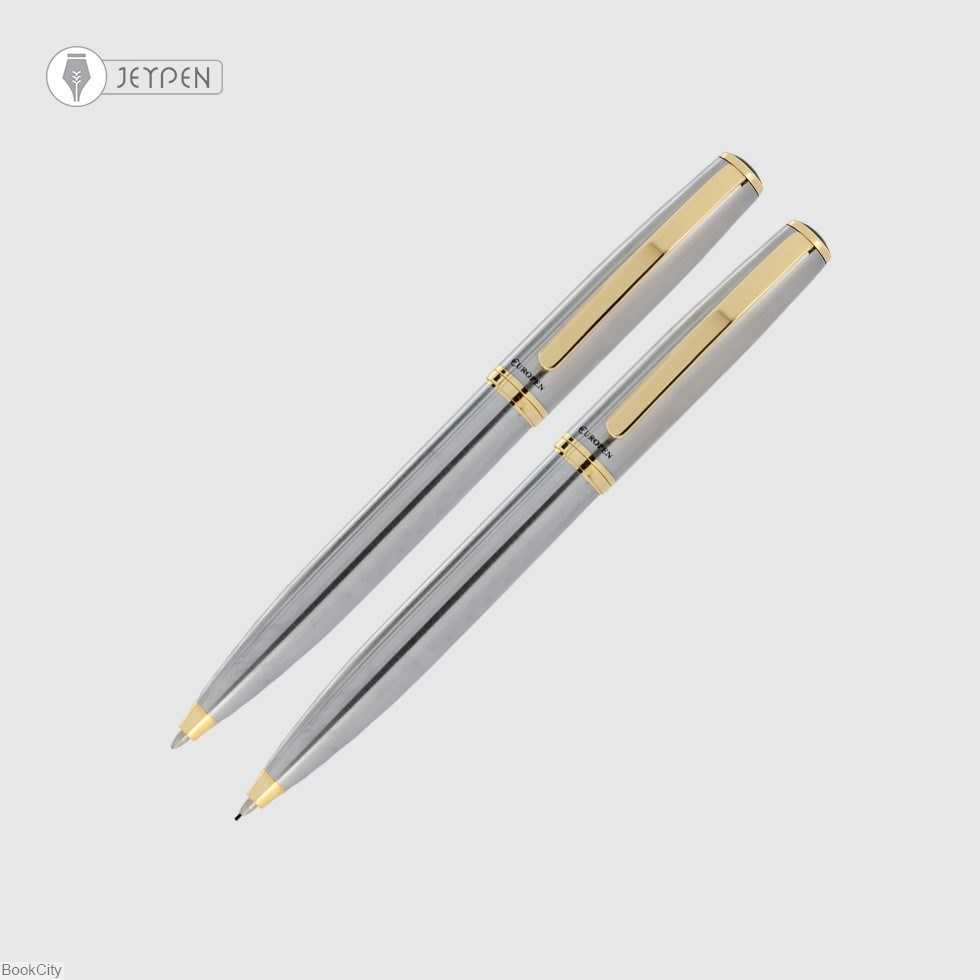 خودکار و اتود استیل گیره طلا EUROPEN Join