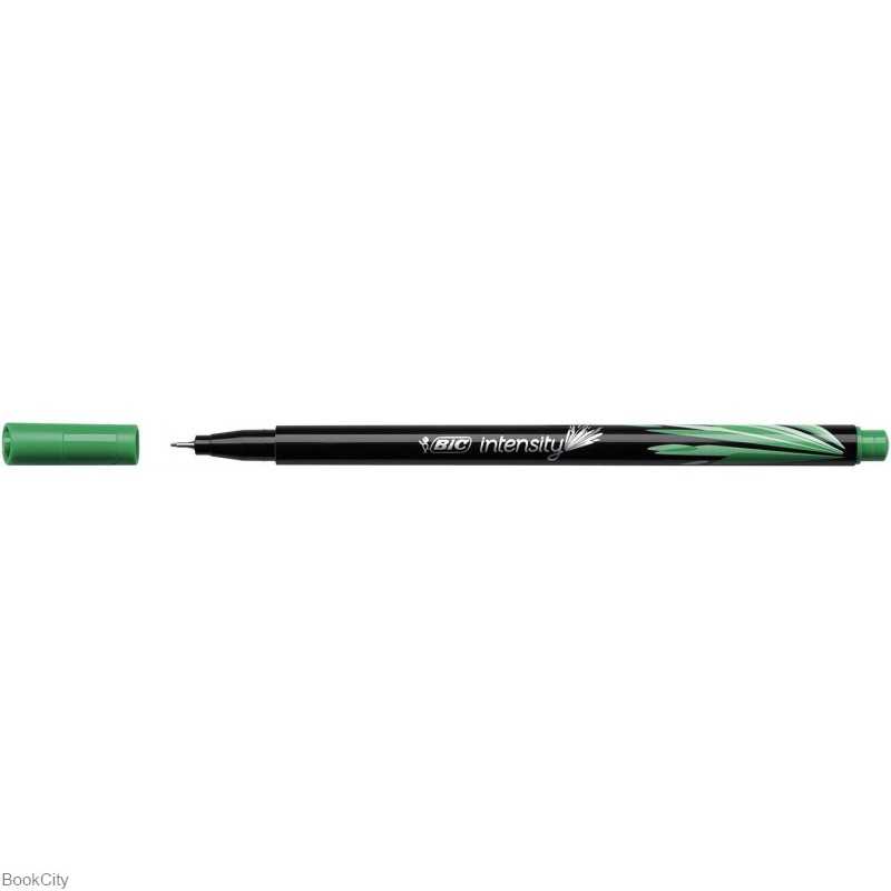 روان‌نویس سبز نوک نمدی BiC intensity