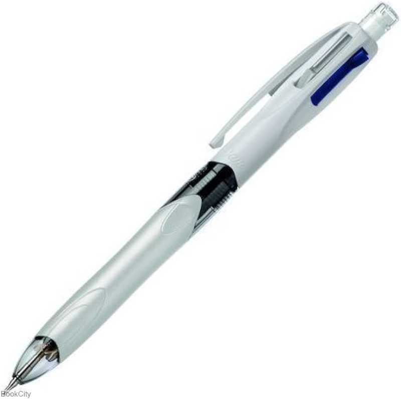 خودکار و اتود 4 کاره بدنه سفید BIC 0.7mm