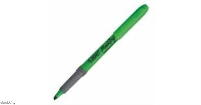 ماژیک های‌لایت سبز قلمی BiC
