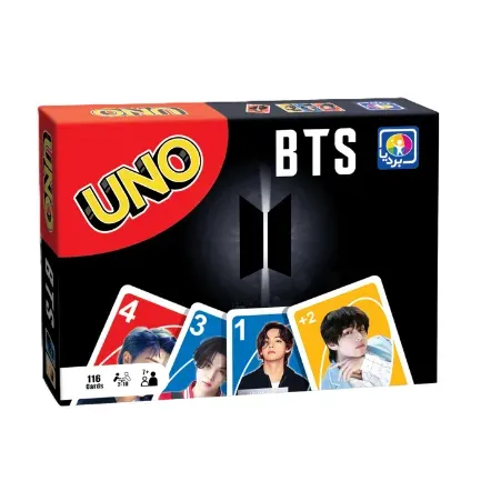 کارت بازی اونو بی تی اس UNO BTS 4007