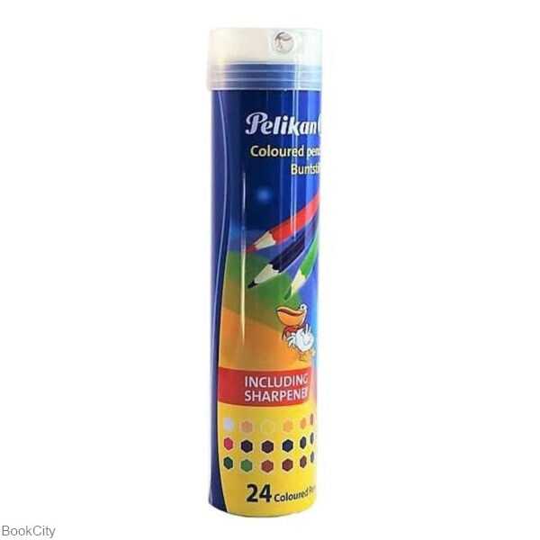 مدادرنگی 24 رنگ استوانه Pelikan 407139