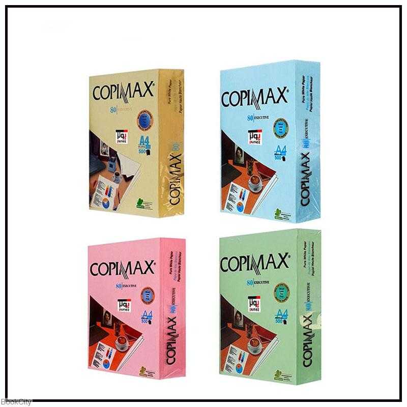 کاغذ A4 سبز 100 برگ COPIMAX