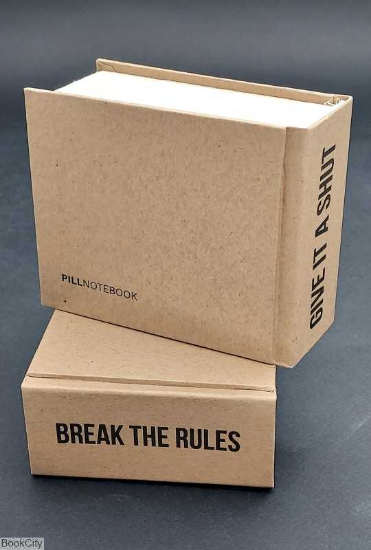 یادداشت 300 برگ جیبی گالینگور جلد کرافت pill CUBE - 0