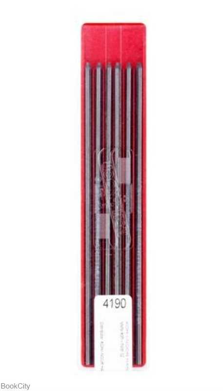 نوک اتود 2mm مشکی 12 عددی Koh-i-Noor 4190 HB