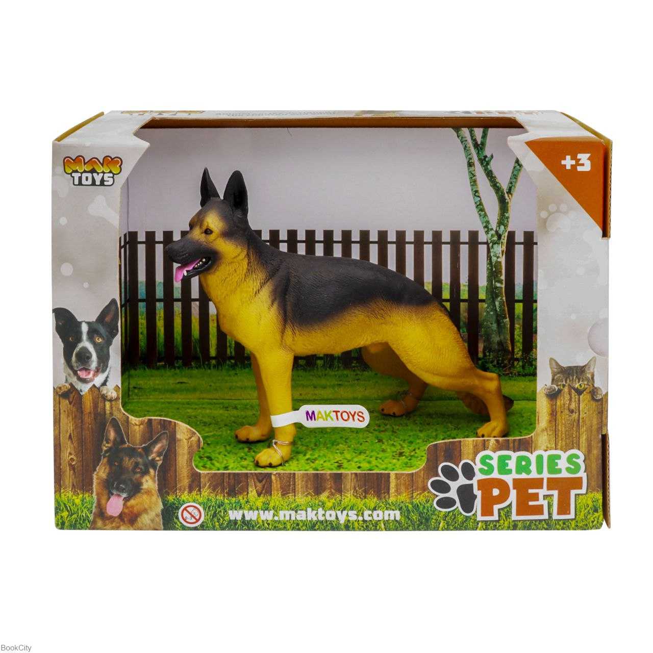 سگ ژرمن شپرد جعبه‌ای MAKtoys 038012