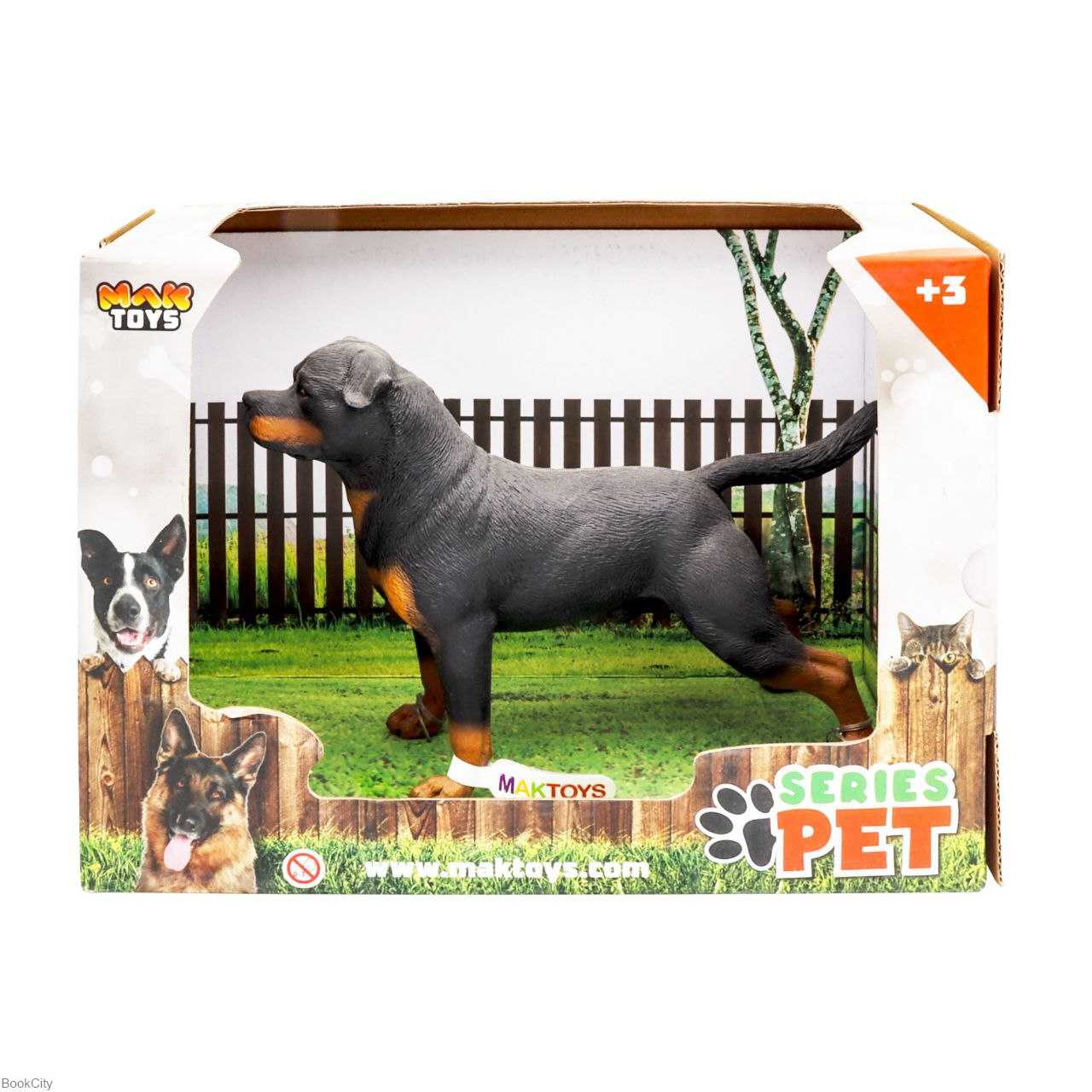 سگ روتوایلر جعبه‌ای MAKtoys 091021