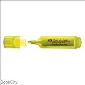 ماژیک های‌لایت زرد FABER CASTELL 154607 Super Fluorescent