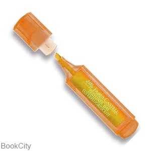 ماژیک های‌لایت نارنجی FABER CASTELL 154615 Super Fluorescent