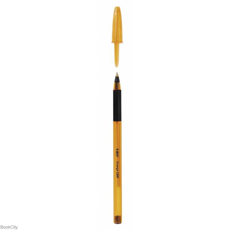 خودکار مشکی BiC Orange Grip