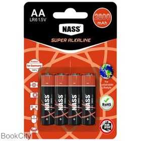 باتری قلمی 4 عددی NASS Super Alkaline