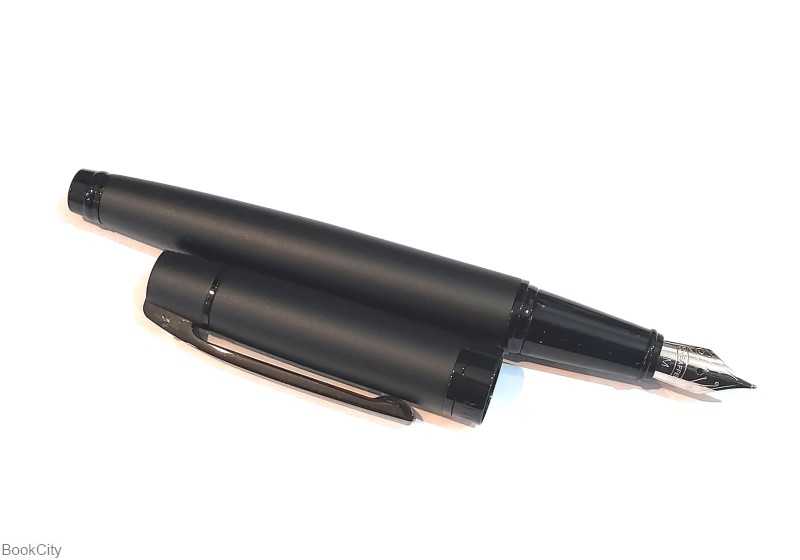 خودنویس مشکی مات گیره مشکی SHEAFFER 300