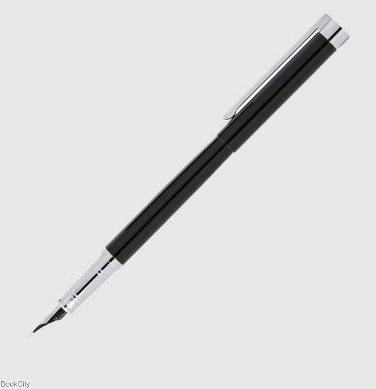 خودنویس مشکی گیره استیل EUROPEN Theory