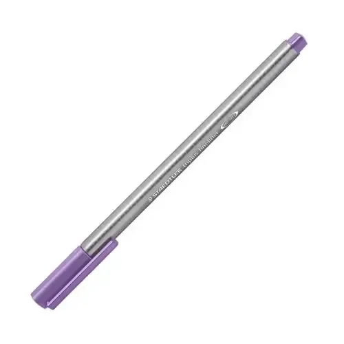 روان‌نویس نوک نمدی بنفش STAEDTLER 334-68 - 0