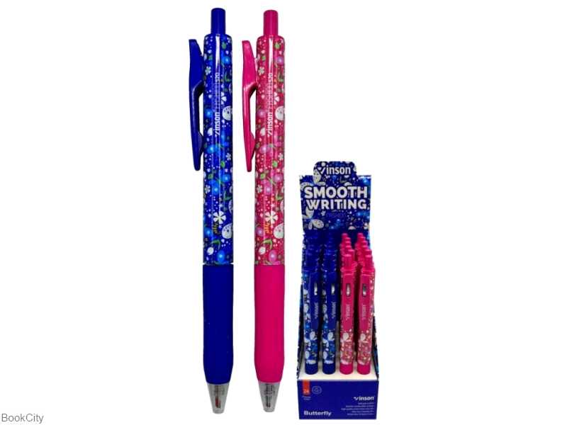 روان‌نویس آبی فشاری Vinson Fashion 520