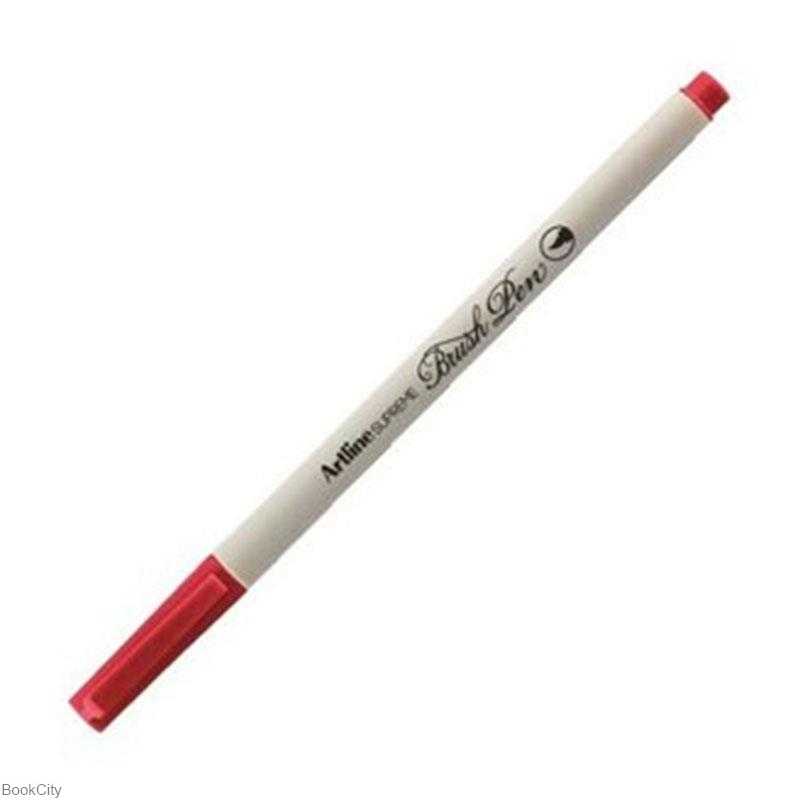 ماژیک طراحی Artline EPFS-F Supreme Brush Red