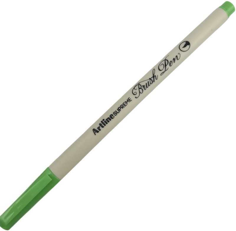 ماژیک طراحی Artline EPFS-F Supreme Brush Yellow Green