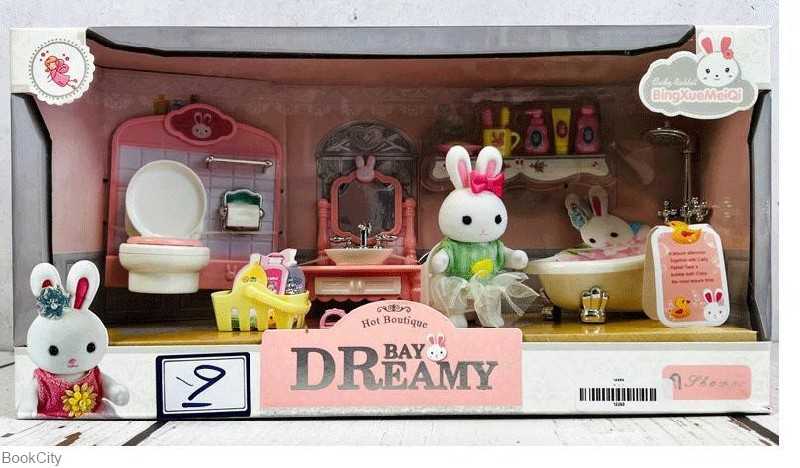 ست خرگوش حمام Dreamy Shower 6620