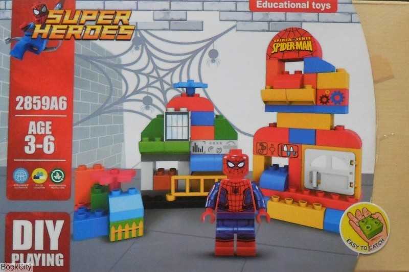ساختنی اسپایدرمن Super Heroes 57pcs 2859A6