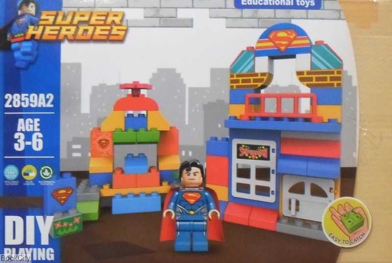 ساختنی سوپرمن Super Heroes 58pcs 2859A2