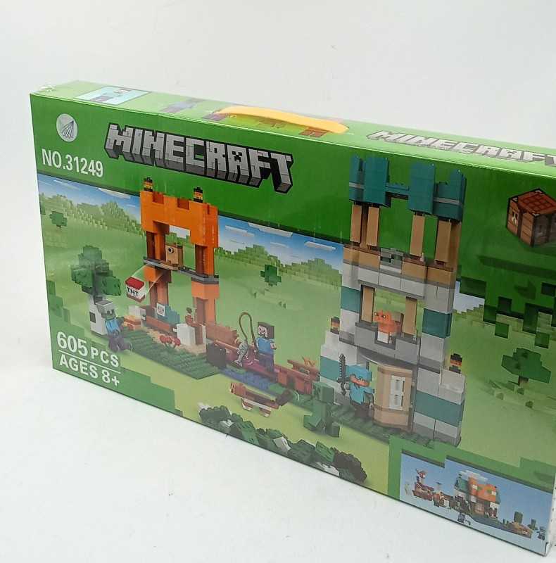 ساختنی ماینکرافت Minecraft 605pcs 31249