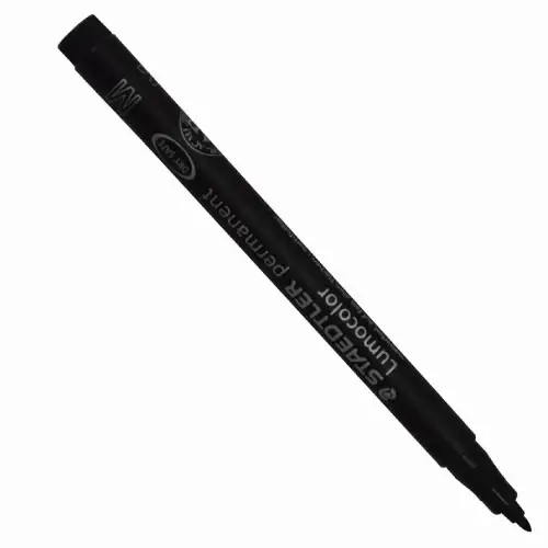 ماژیک مشکی STAEDTLER 317-9 Lumocolor 1.0mm M