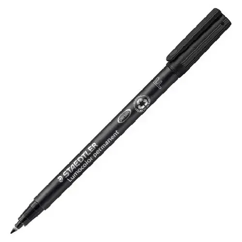 ماژیک مشکی STAEDTLER 318 Lumocolor 0.6mm F
