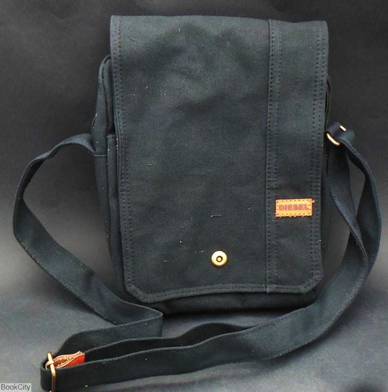 کیف دوشی سایز 30 مشکی کتان 60 درجه - 0