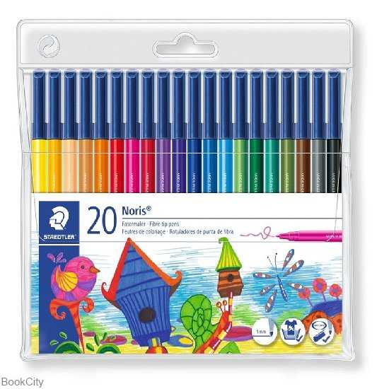 ماژیک نقاشی 20رنگ Staedtler Noris Club 326 WP20