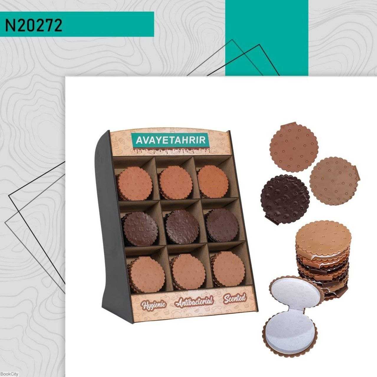 یادداشت 70 برگ فانتزی طرح بیسکوییت تات N20272