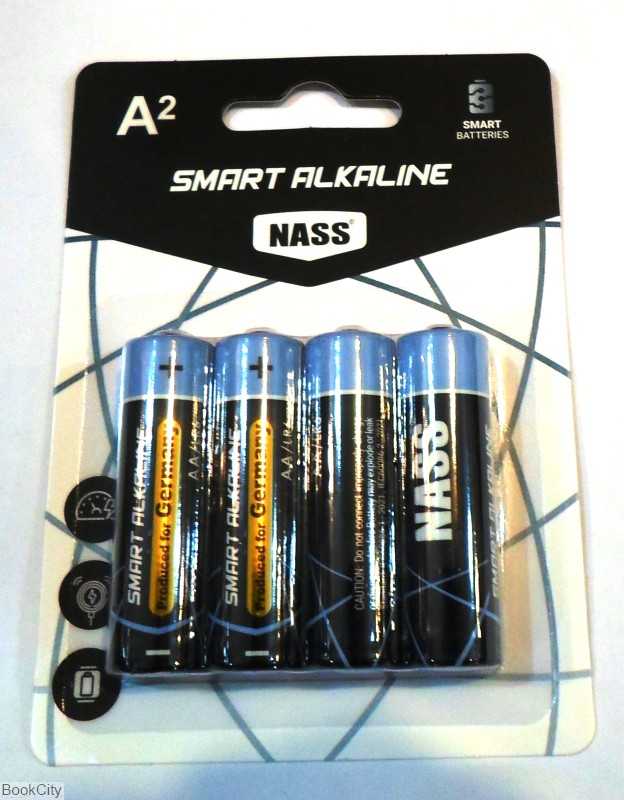 باتری قلمی 4 عددی NASS 525 Smart Alkaline - 0
