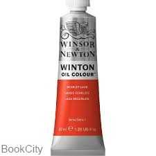 رنگ روغن WINSOR 1414603 37ml Scarlet Lake 38 - 0