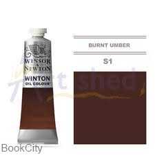 رنگ روغن WINSOR 1414076 37ml Burnt Umber 3