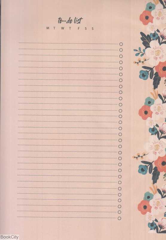 پلنر پلاک 4 To Do List 4739