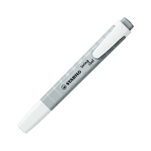 ماژیک های‌لایت طوسی پاستلی STABILO 275-194-8 Swing Cool