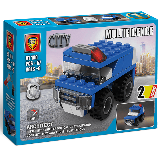 ساختنی City Multificence 57pcs BT100